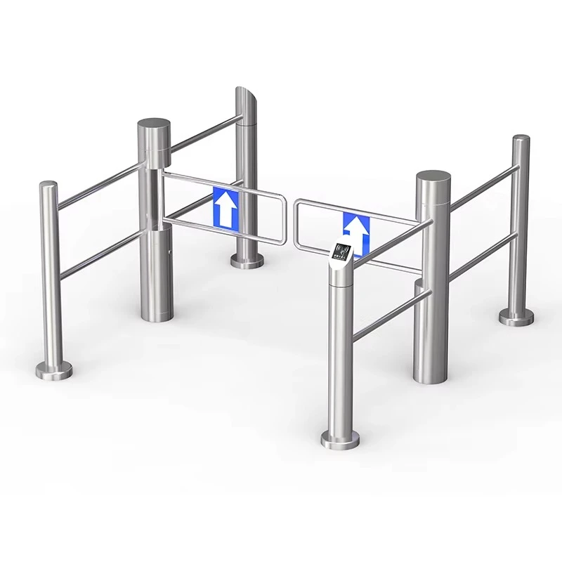 Turnstile Infrared Sensor Remote Control Automatic Swing Barrier Entrance Gate for Supermarket