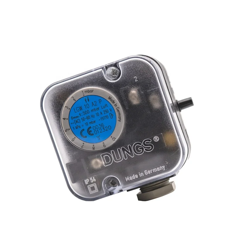 German Dungs Gas Pressure Switch LGW 10 A2 P Pressure Control Monitoring burner Accessories