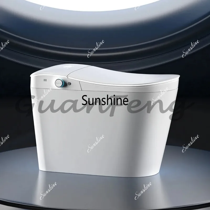 Sanitário Inteligente de Cerâmica Ergonômico, Vaso Sanitário Montado no Chão, Comodidade Automática