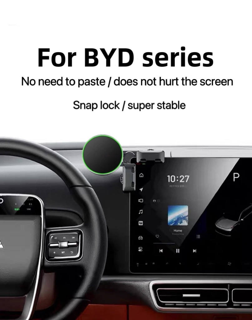 For BYD ATTO 3 UP Dolphin Qin PLUS Tang DMI ATTO3 UP Han EV Song Pro Destroyer Screen Special Car Mobile Phone Holder