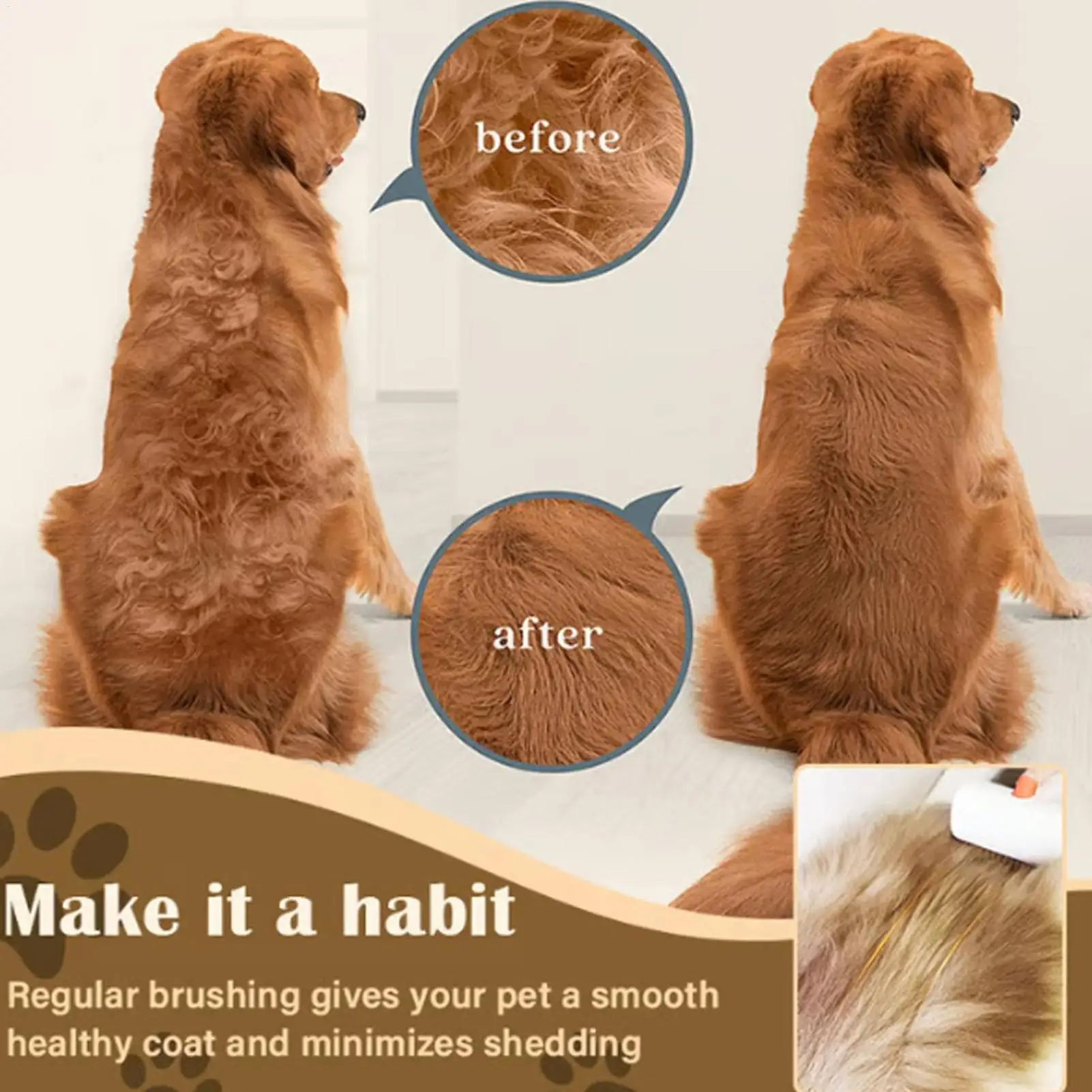 Thumbnail 4 - #5 Latest Dog Bathing Brushes Updates