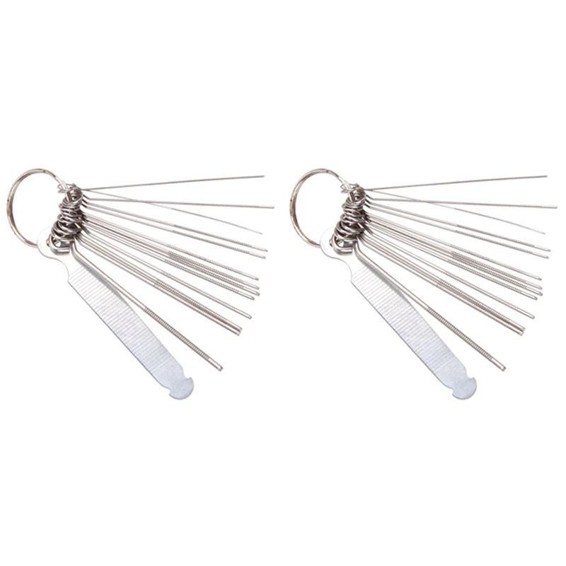 2x גיטרה אגוז חירור גשר סיכה סיכת קובץ ראה מוטות תיוק