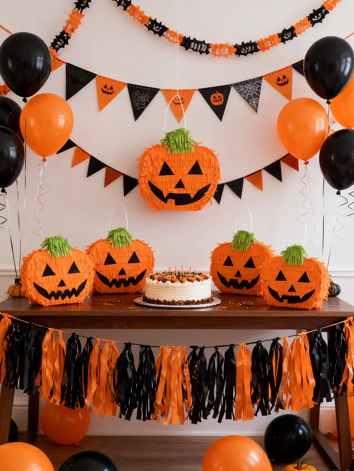 1 teil/schachtel Mini Kürbis Pinata für Halloween Ernte Party Dekorationen, Party zubehör, Foto Requisite, Oktober Geburtstag, lustig und s