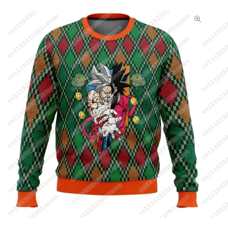 Dragon Ball Super Football Shirt, Anime 3D Printed Long Sleeve Shirt, Breathable Quick Drying Sports Hoodie, Family Style19
