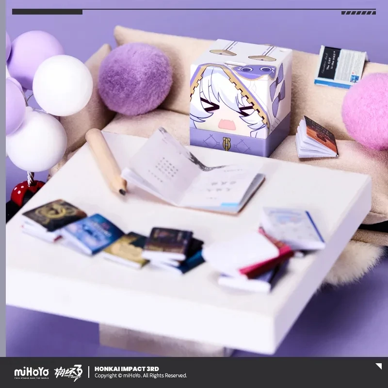 miHoYo Gioco ufficiale Theresa Charger Honkai Impact 3rd 35W Tipo-C Cubo tedesco Testa di ricarica rapida Cartoon Prop Cosplay Regali di Natale