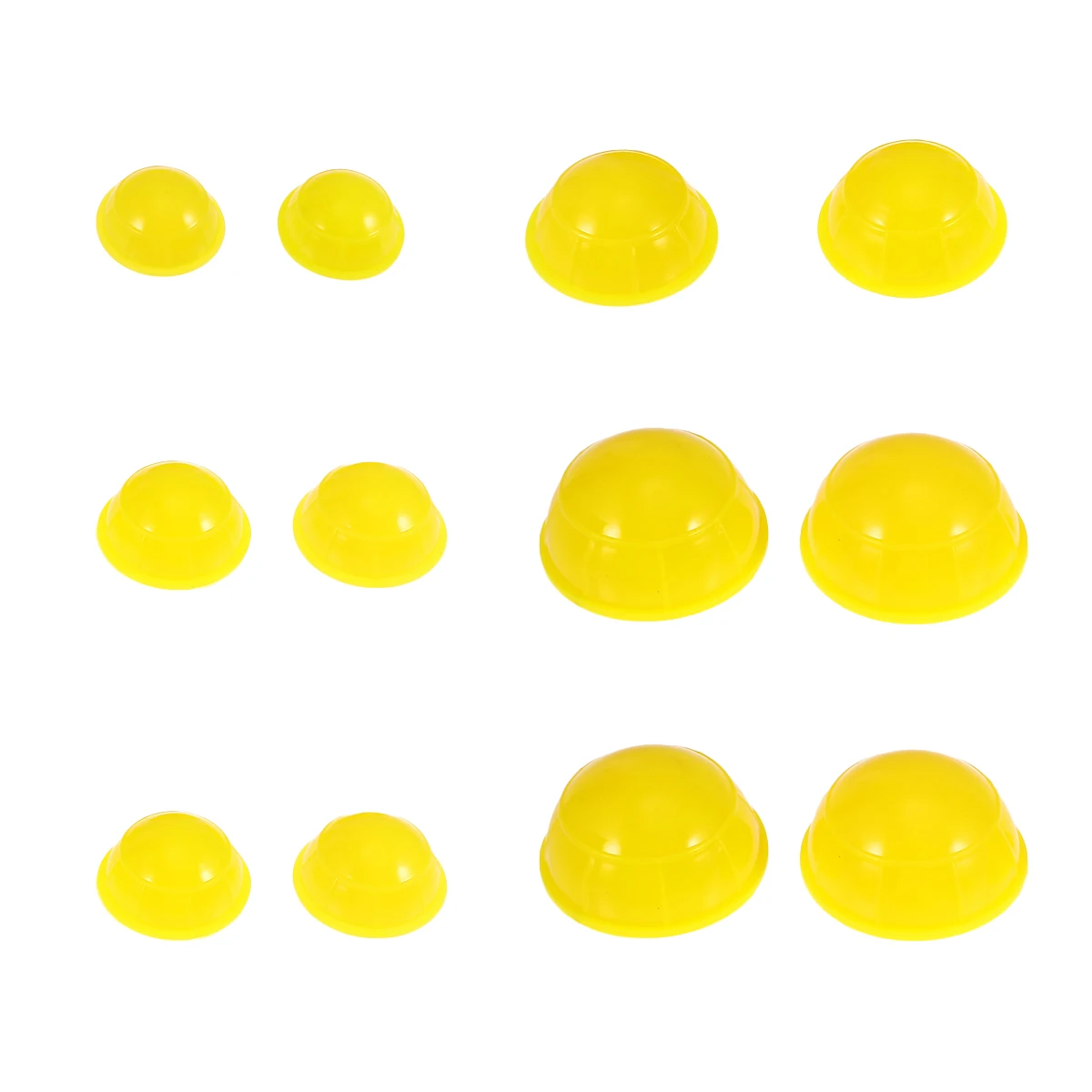 

12pcs Silicone Cupping Therapy Sets For Face Neck Body Massage Tools Ergonomic Strong Adsorption Smooth Wrinkles Improve