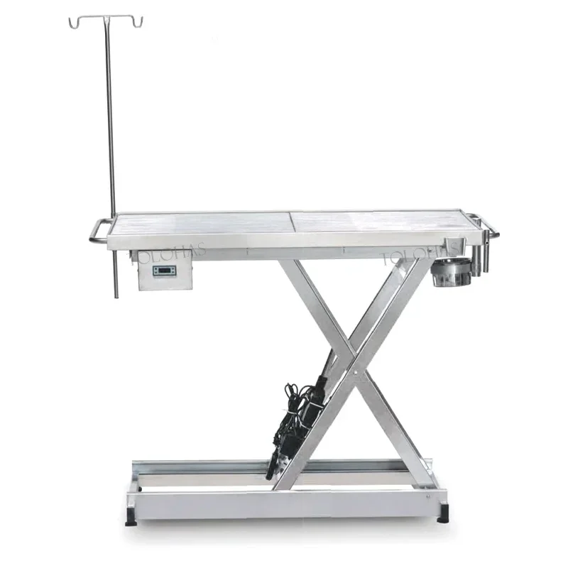 

Medical Examination Vet Electric Pet Animal Operation Bed Stainless Steel Veterinary Surgical Table