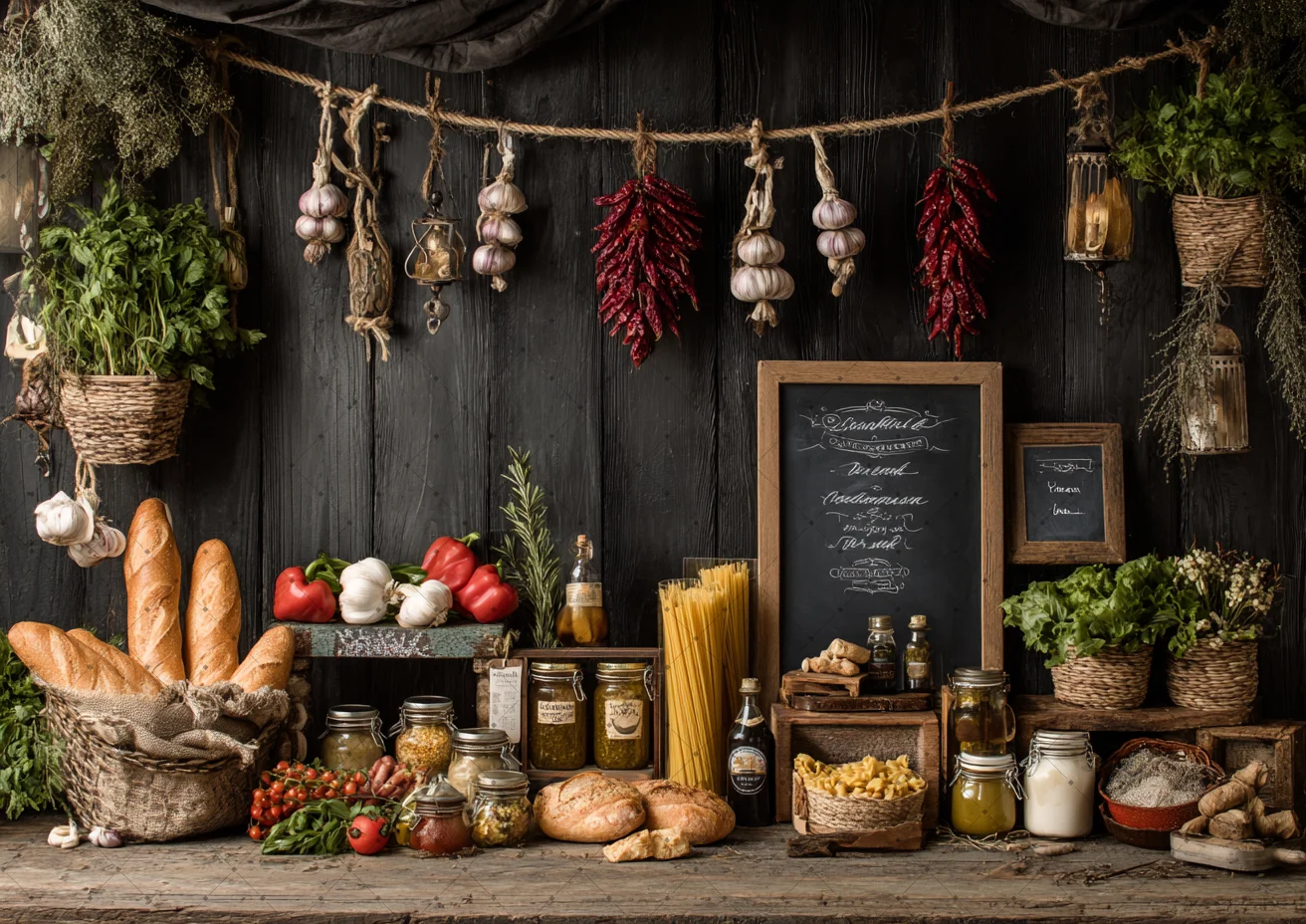 Фон для фотосъемки приготовлен – обзор и цена Kitchen Baking Background