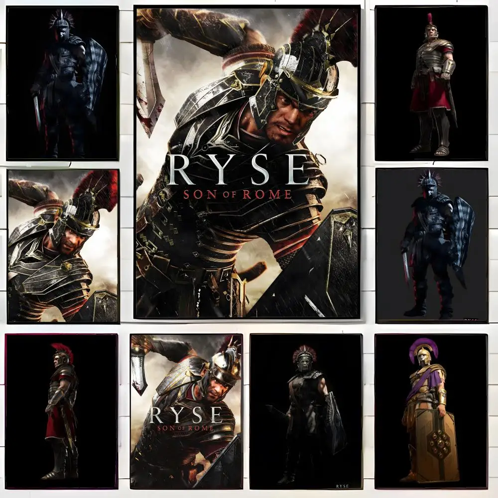 Epic Historical Xbox Video Game R-Ryse Son of Rome Poster Wall Art Print Poster Decorative Mural Home Decor Gift Unframed