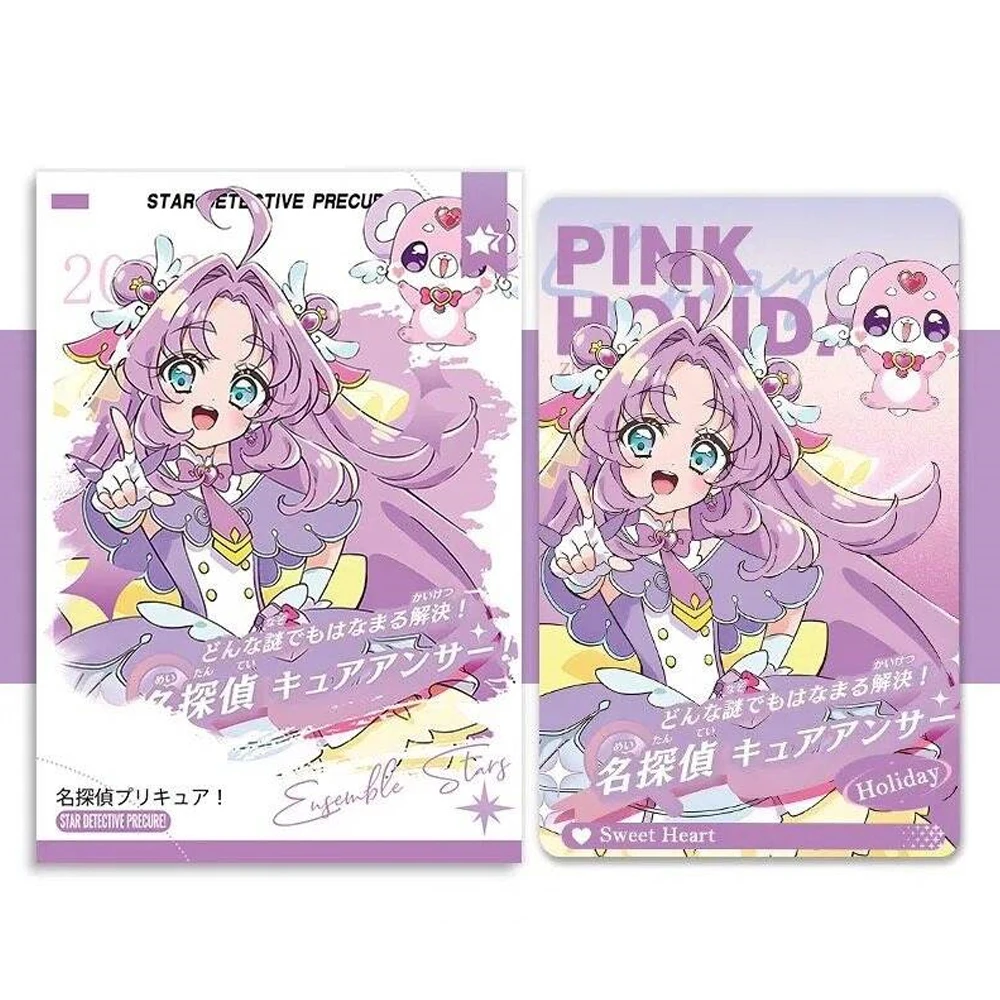 Anime Star Detective Precure Moria Ruruka Cosplay Card Paper Cards Unisex Collection Cartoon Figure Instant Camera Props view 3