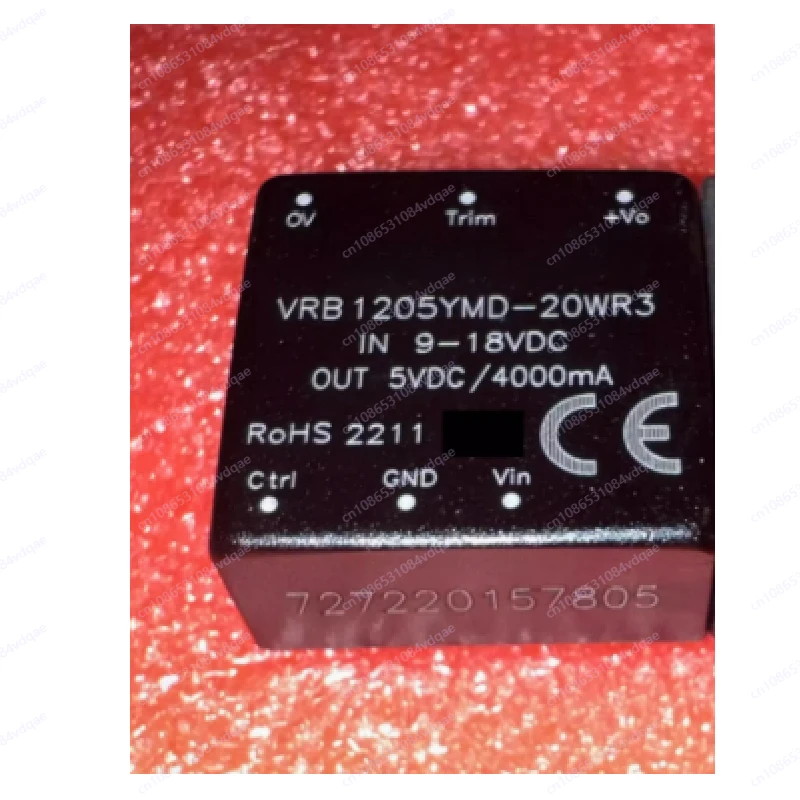 VRB1212YMD-20WR3/1205/1215/1224 20W DC-DC Module Power Supply