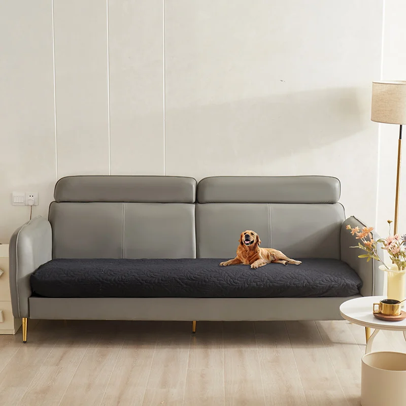 Cotton‑Padded Waterproof Pet Bed Mat Non‑Slip Washable Dog Cushion for Crate Car Seat Sofa Indoor Outdoor Use