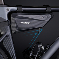 Electric Bike Hanging Bag Universal Motorcycle Frame Hard Shell Side Bags Waterproof Large Capacity for MTB Road Bicycle
