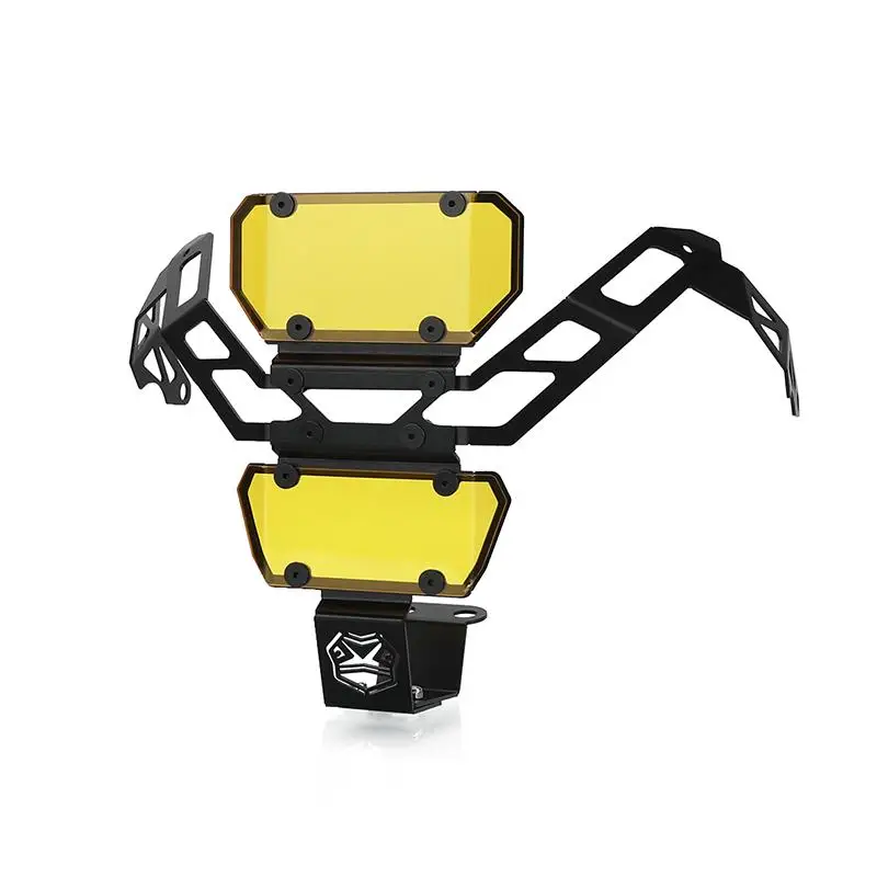 

Applicable To 450MT 24 Modified Large Lampshade, Front Headlight Protective Cover, Acrylic Plate Color-changing Protective Frame