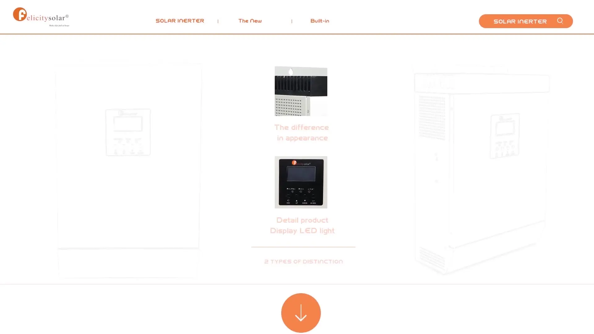 felicity solar hibrid inverter 24v 3kva high frequency pure sine wave hybrid solar inverter