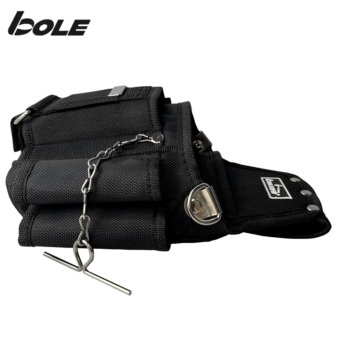 BOLE-Eletricista Conveniente Ferramenta Bag, Portátil, Engrossar, Impermeável, Travel Canvas, Carpenter Pouch, Garagem, Moto Tools, Belt Packaging
