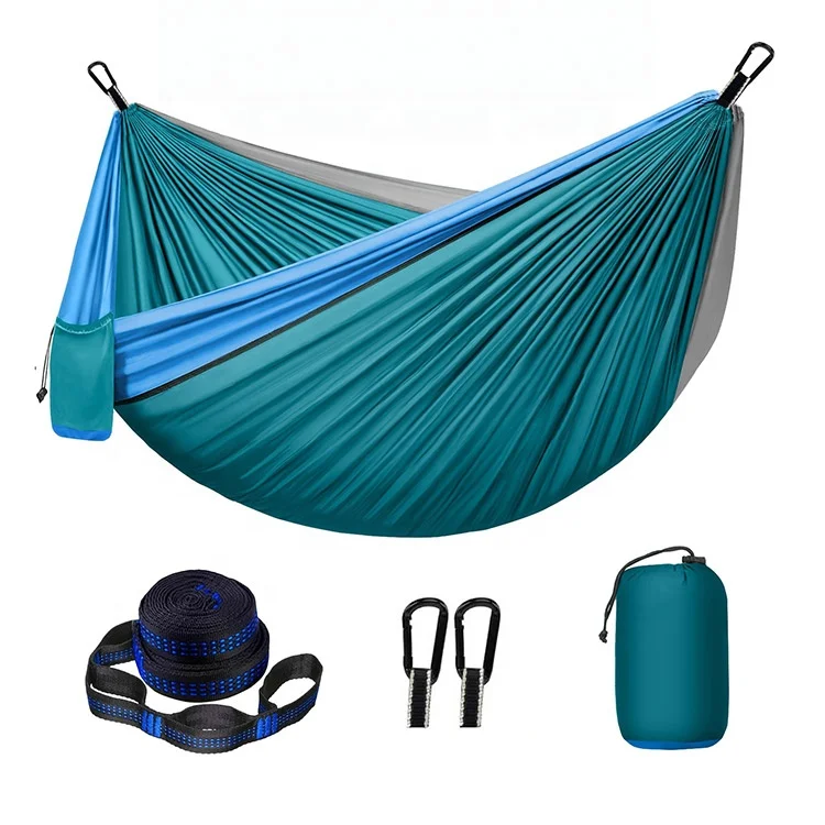 

Специальное предложение, портативная уличная высокопрочная парашютная ткань для одного человека, нейлоновая подвесная кровать соответствующего цвета, гамак для кемпинга