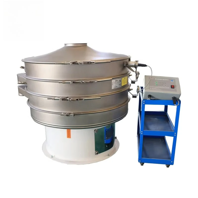 Seed Processing and Cleaning Machinery: Specialized Ultrasonic Rotary Vibrating Screen for Alfalfa Seeds Grading and Sorting