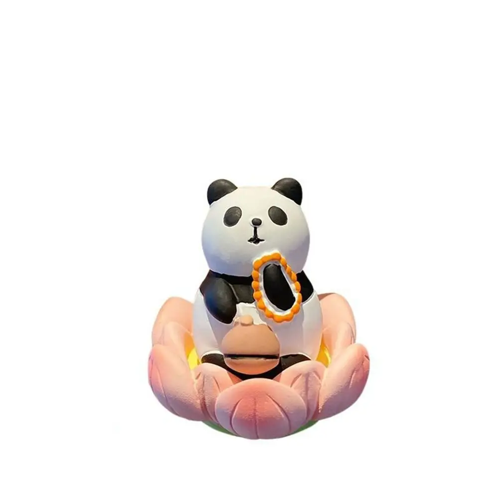 

Exquisite Resin Good Luck Lotus Ornament Buddha Style Cartoon Capybara Model Figure Cute Lovely Tabletop Decoration Office