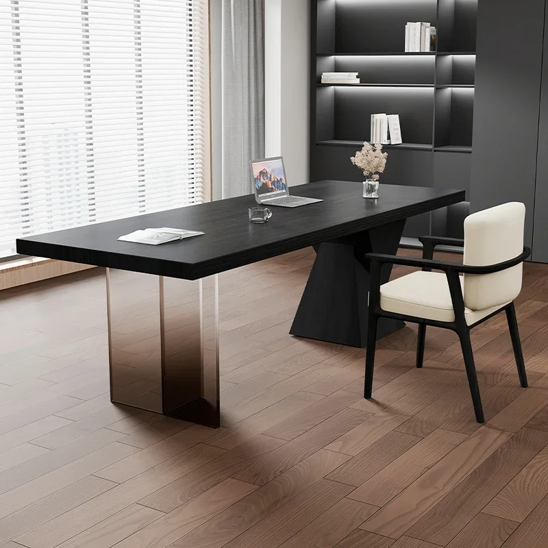 Home Furniture L Shape Manager Office Desk Design Drawers Cabinet Computer Desk Executive Luxury Mesa Para Computador