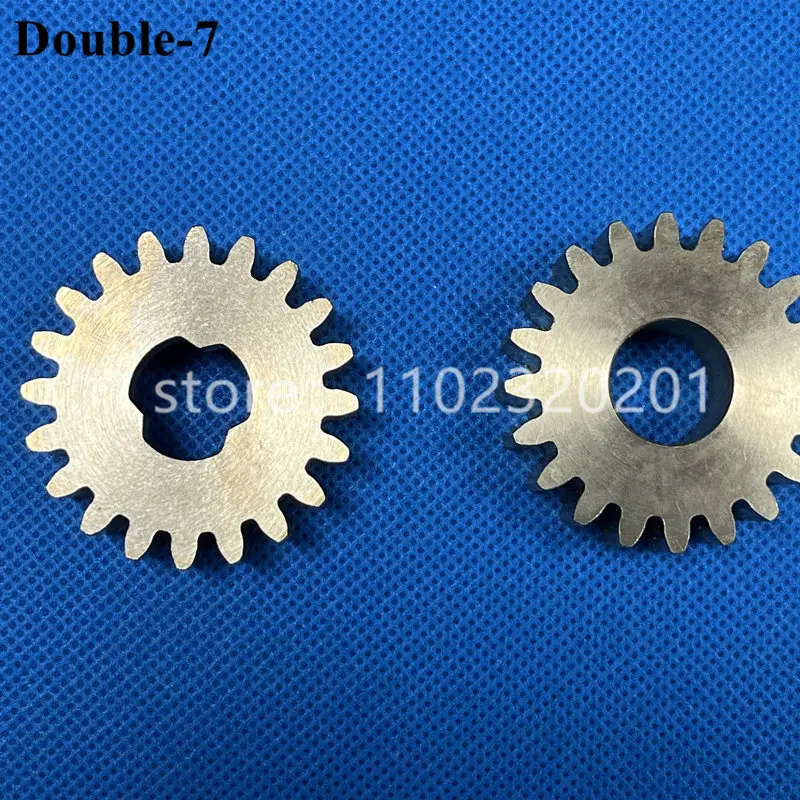 2pcs CNC lathe manufacturing ice cream machine air pump gear for ice cream machine attention to Size without pump