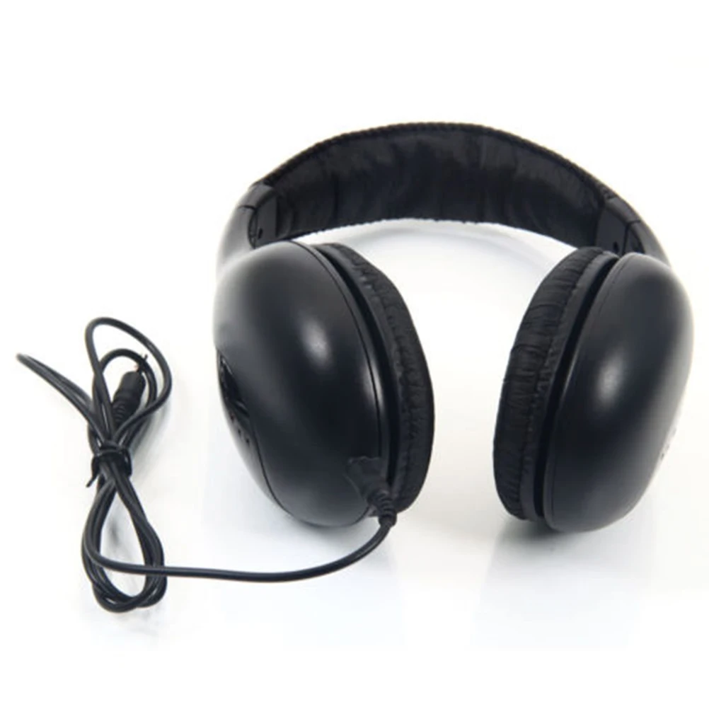 

Wireless Headphones 20M Range Fm Radio Built-In Stereo Sound Gold-Plated 3.5Mm Jack For Mobile Phones Multifunctional
