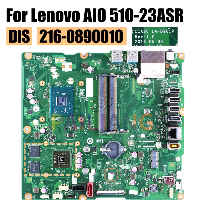 Imagem -04 - Placa-mãe Tudo-em-um para Lenovo Testado Completamente Aio 51023asr 00uw349 00uw373 00uw355 00uw345 La-d961p Am9210 Am9410