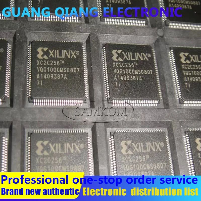 

1PCS XC2C256-7VQG100I IC CPLD 256MC 6.7NS 100VQFP