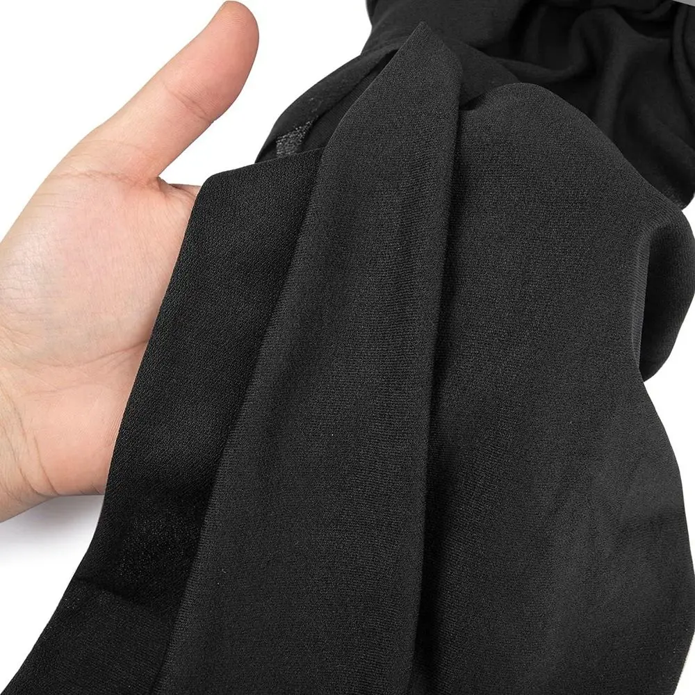 Black Speaker Mesh Cloth Breathable Anti-dust Stereo Fabric Replacement Stereo Gille Fabric Home KTV
