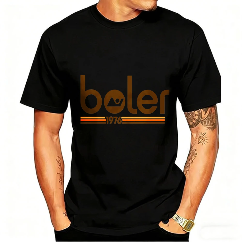 Retro Camper Boler Logowordmark 1976 Designed A Nostalgic Tribute To The Iconic Canadian Travel Trailer Short-sleev Streetwear