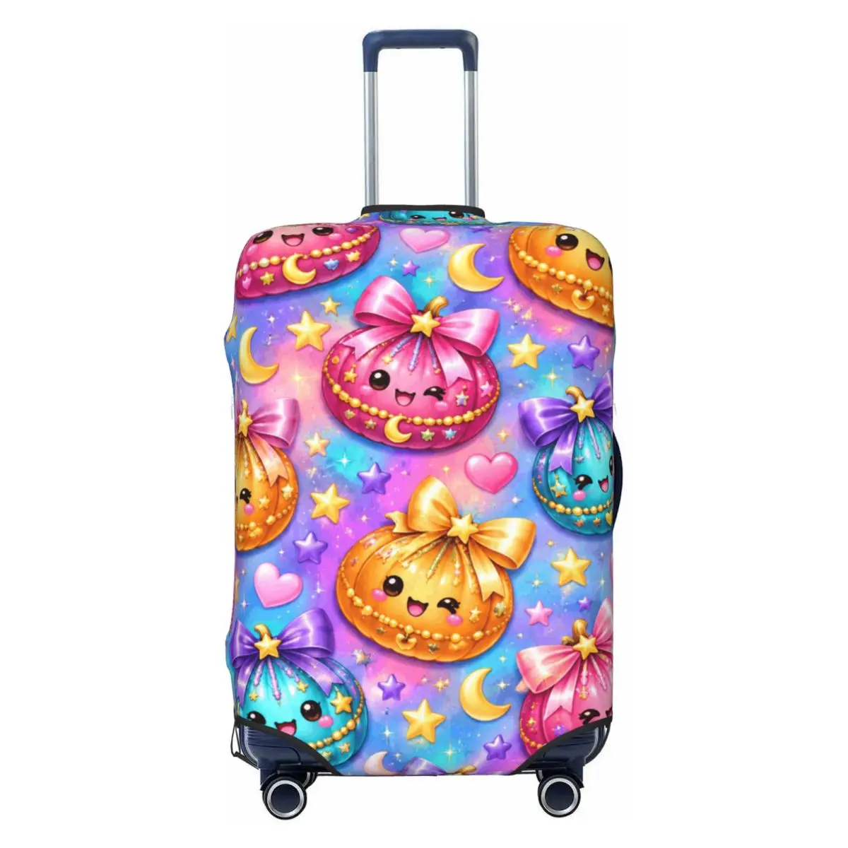 Cartoon Xiaolongbao Sky Suitcase Cover Fun Cruise Trip Protector Luggage Accesories Vacation