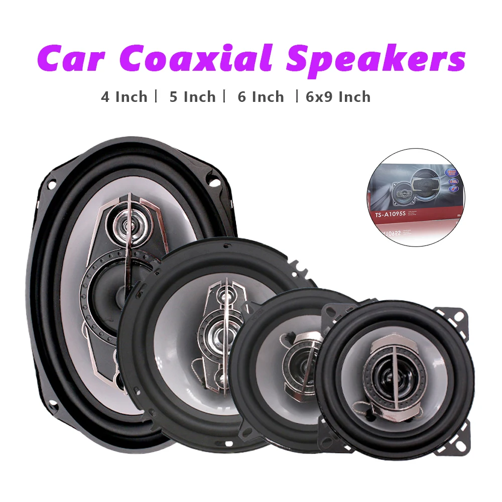 

4/5/6/6×9 inch 12V High-power General Motors Coaxial Music Stereo Tweeter Mid-bass Audio System High Fidelity Car Speakers
