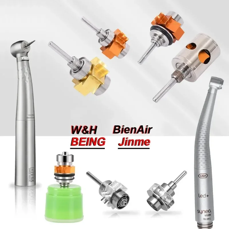 Top BienAir WH BEING Denge Plug-in Rotor High Speed Dental Air Turbine Mobile Spare Parts Standard Ceramic Bearings