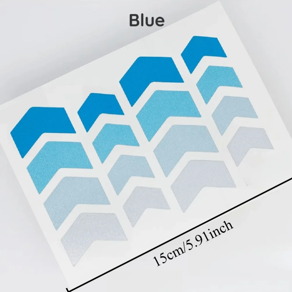 Geometric Herringbone Bike Frame Sticker Matte Vinyl Decal Waterproof Scratch Resistant for Bicycle Fork Motorcycle Helmet Decor