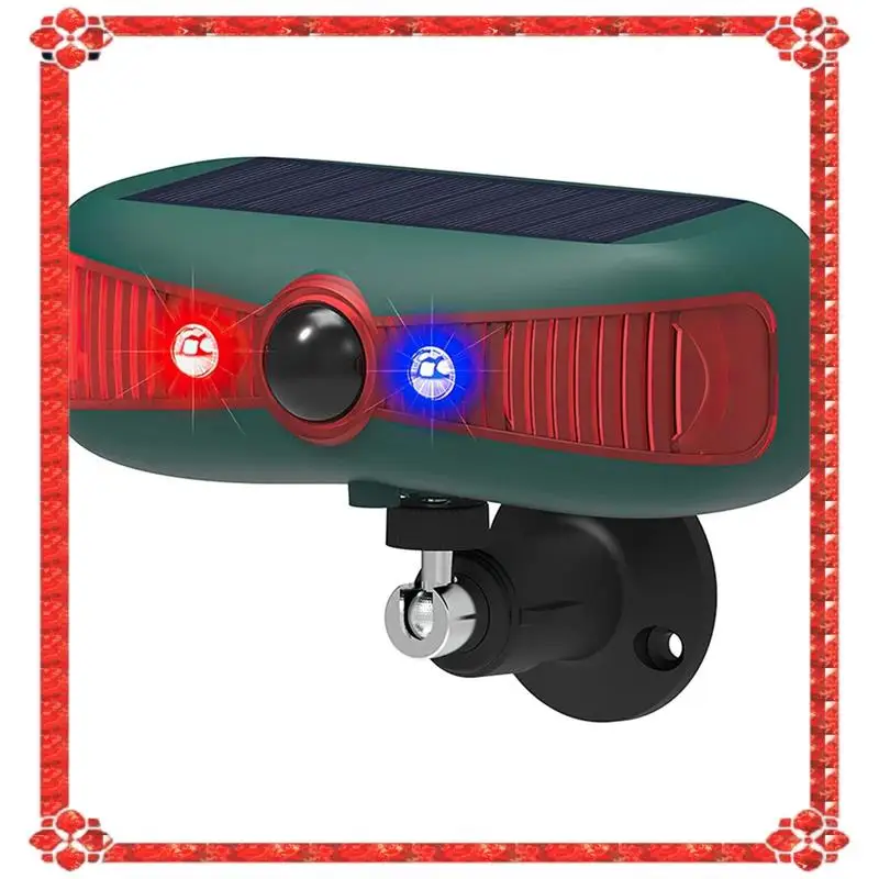 จัดส่งตลอด 24 ชั่วโมง Solar Motion Sensor Alarm Solar Sensitive PIR Motion Sensor Barking 129Db เสียงคําเตือน