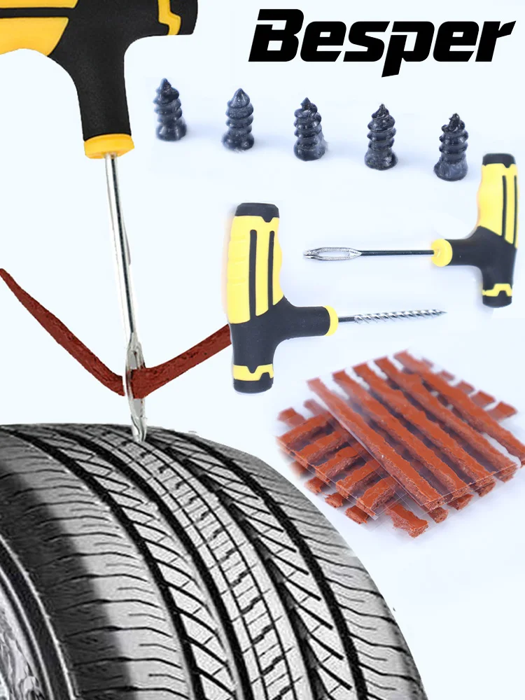 AliExpress NONE Car Tire Repair Strips Tubeless Rubber Stiring Glue Seals for Car Motorcycle Bike Tyre Puncture Repairing Tools Accessories
