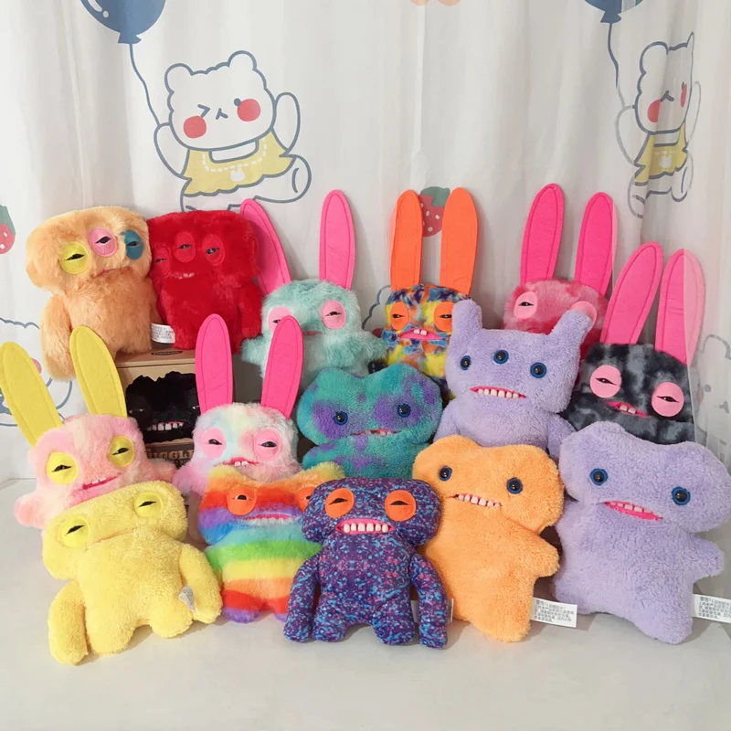

Fuggler Big Teeth Funny Ugly Monster Plush Doll Cute Kawaii Fuggler Monster Rabbits Cute Stuffed Peluche Dolls Gifts Kid