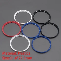 31.4*27.5mm Plastics Watch Chapter Ring Fit SKX6105 6309 SKX007 SRPD53 PROSPEX Series Fit NH35 NH36 7S 4R Movement Watch