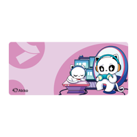 Akko Stellar Eyes Cat Mouse Pad Fullsize Anti-Slip Gaming Keyboard Rubber Mouse Pad Table Mat Office Desk Mice Pad Large Size