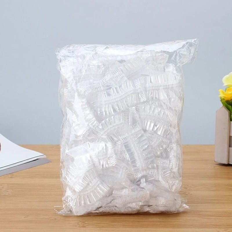 100Pcs Disposable Hair Dyeing Ear Covers Waterproof Ear Protector Shield Earmuff Salon Bath Shower Barber Hairdressing Accessory