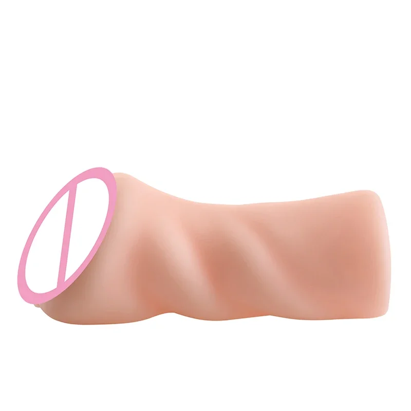 Masturbador masculino realista suave, Silicone Sex Toys para homens, Brinquedos eróticos de vagina artificial, Bichano industrial, Produto adulto