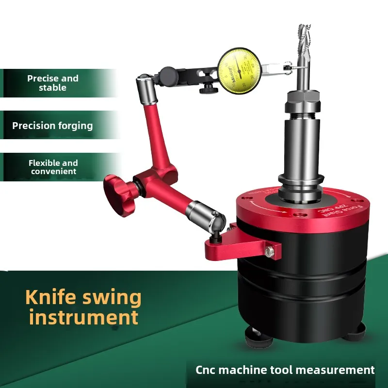 BT30 BT40 CNC knife swing measuring instrument Tool Runout Tester Spindle Runout Measuring Instrument Holder Concentricity Gauge