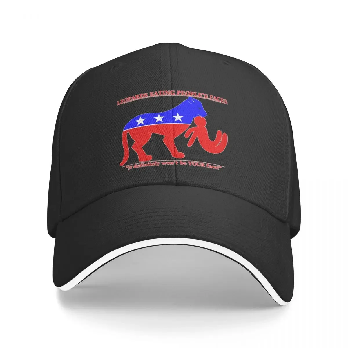 

Leopards Eating People's Faces Party Baseball Cap Fishing cap Wild Ball Hat Women's Beach Men's