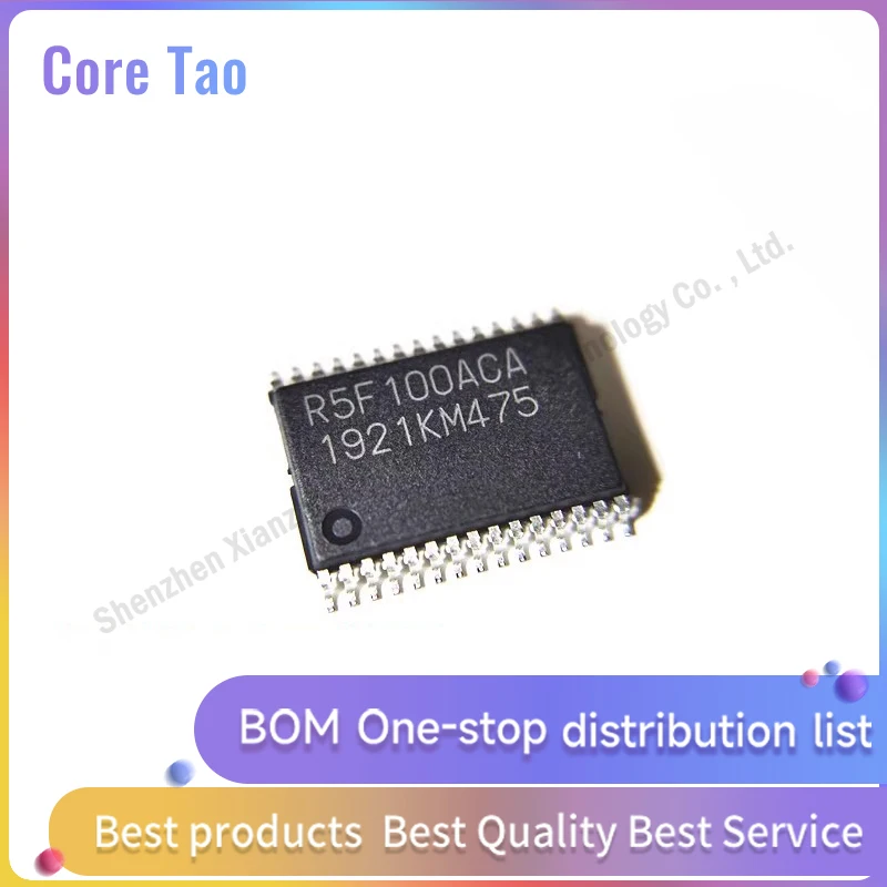 1 ~ 5 قطعة/الوحدة R5F100ACASP R5F100ACA LSSOP30 16 بت رقاقة معالج متحكم