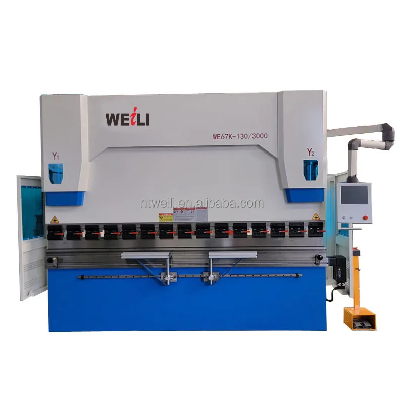 الصين Wc67k-125/3200 Ct12 4 + 1 محور الصفائح المعدنية الهيدروليكية باستخدام الحاسب الآلي الصحافة الفرامل لوح فولاذي التصنيع باستخدام الحاسب الآلي الانحناء أضعاف هاين