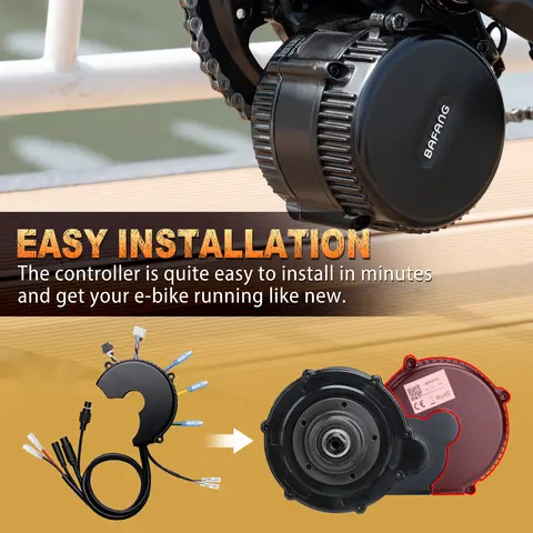 BAFANG contrôleur de moteur à entraînement central pour BBSHD BBS01B BBS02 48V 750W 52V 1000W 36V 250W 350W 500W contrôleur de moteur Central