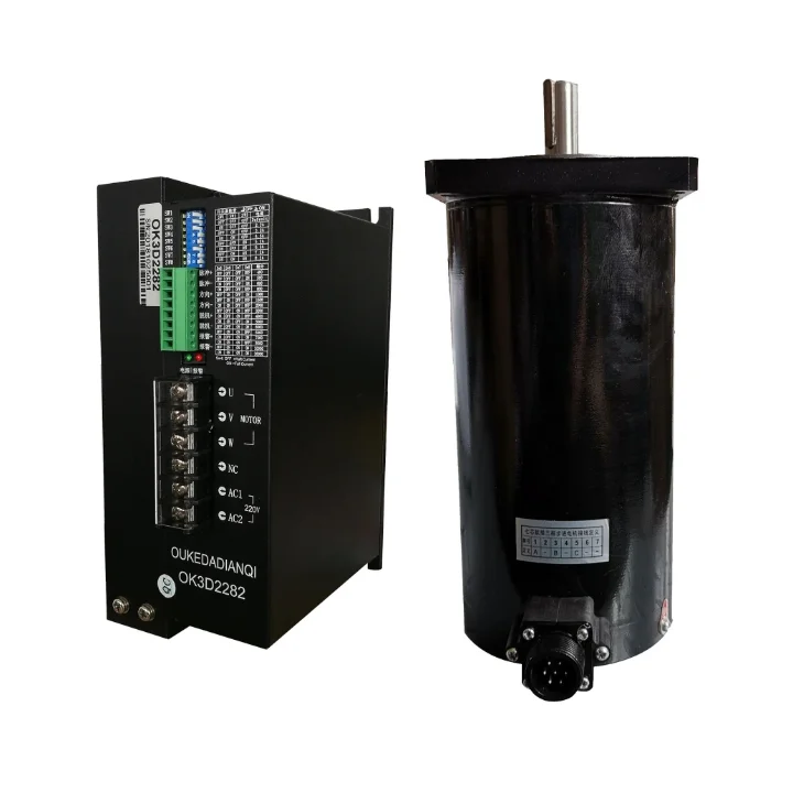 

Шаговый двигатель с высоким крутящим моментом 37N.M 130 мм 130BYG350A, трехфазный двигатель большой мощности для швейной машины