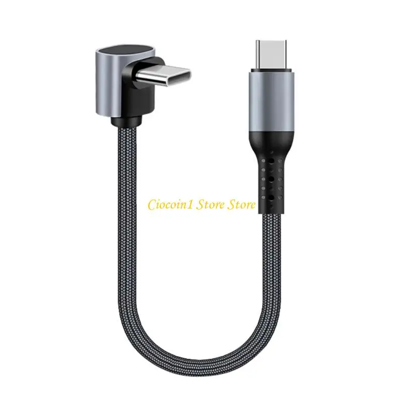 A3PC Type C Data Cable PD60W 480Mbps Flat Nylon Cord for Home and Travel Efficient