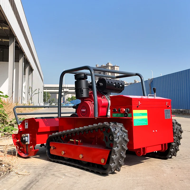 Aangepaste juk afstandsbediening maaier draadloze wiedrobot EPA CE-gecertificeerde bosmaaier grasmaaier 800/1000/1200 mm