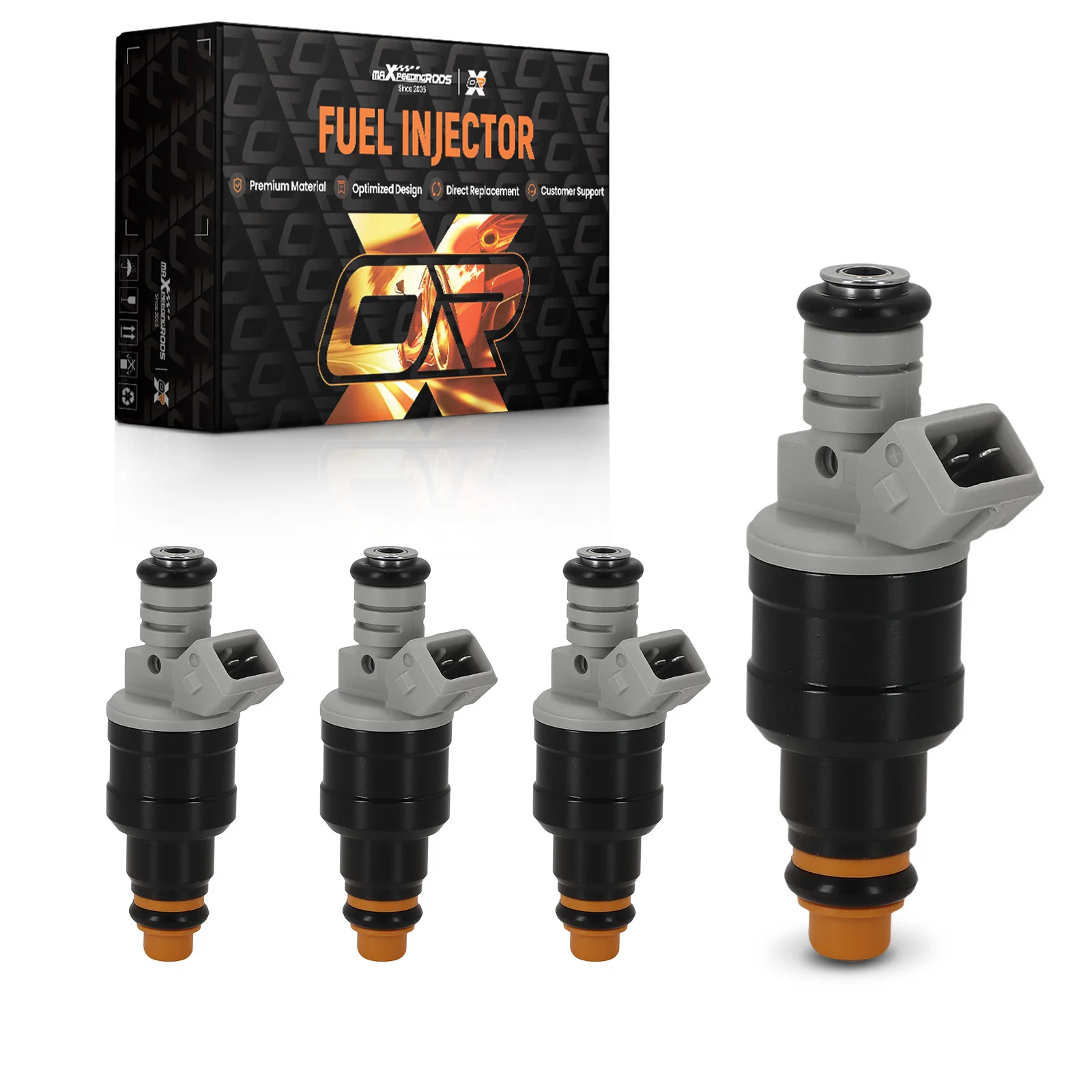 

4 Fuel Injectors for Ford Ranger Mazda B2500 2.3L-2.5L 1985-2001 F87E-9F593-D2B F87E-B2A New